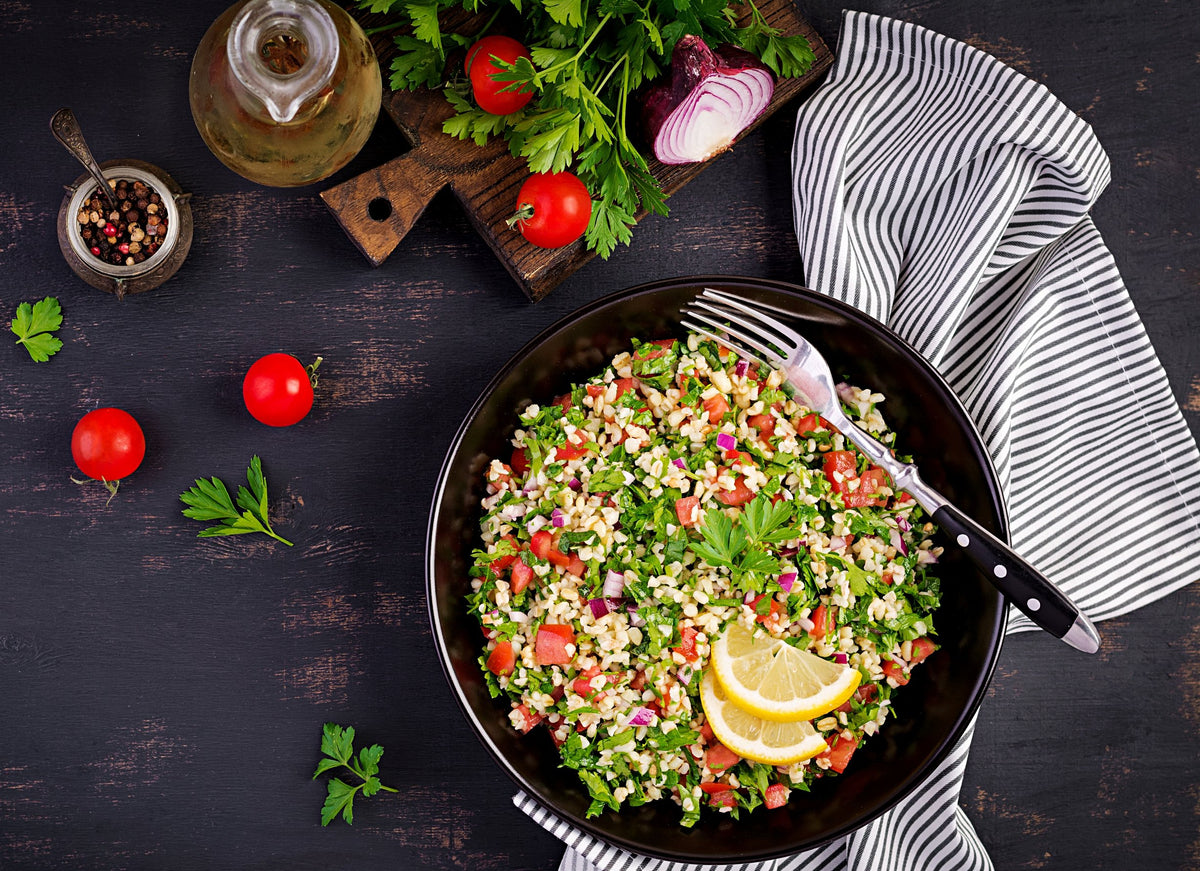 Best Lebanese Tabbouleh you've ever had - Village Foods Montreal 